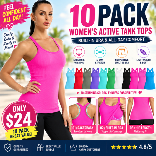 🔥[LAST DAY SALE] Women' Stretchable Sports Tank Top