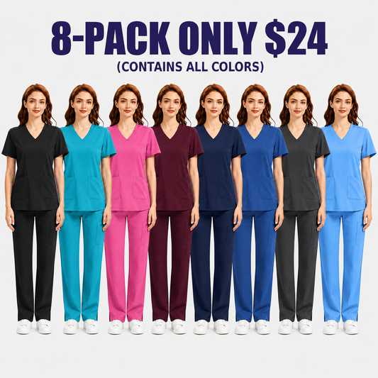 🔥Last Day💥Women's Yoga Scrub Uniforms Soft & Comfortable