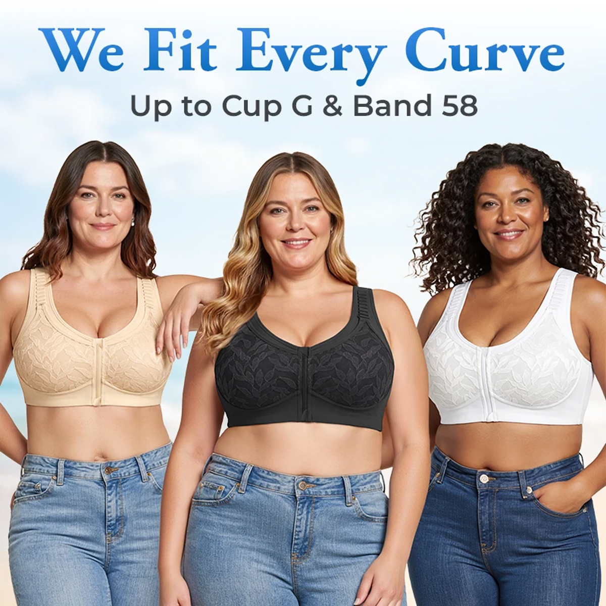 🔥Last Day💥Ultimate Lifting Bounce Control Front Zipper Bra🔥
