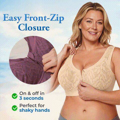 🔥Last Day💥Ultimate Lifting Bounce Control Front Zipper Bra🔥