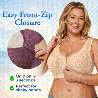 🔥Last Day💥Ultimate Lifting Bounce Control Front Zipper Bra🔥